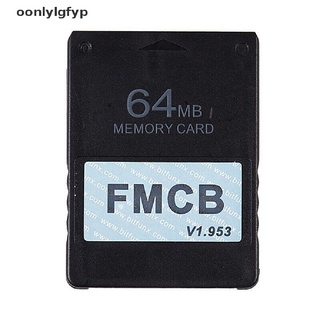 oonly FMCB Free McBoot Card V1.953 For Any Fat PS2 Playstation2 Card Memory OPL CL