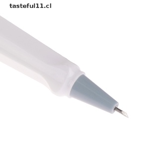 tast 1pc pluma tipo mano cuenta pluma cuchillo pegatinas pegatinas arte sello cortador de papel cl (3)