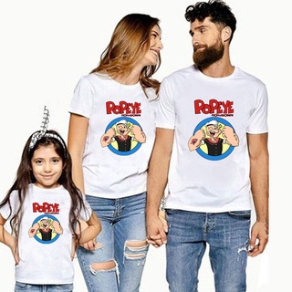Popeye Familia Coincidencia Camisa top Ropa Camiseta Madre E Hija Hijo 49066