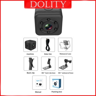 [Brdolity] SQ29 1080P inalámbrico HD Mini WiFi acción cámara de seguridad cámara impermeable