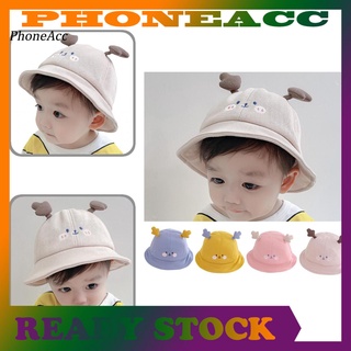 Phoneacc Unisex sombrero de bebé pescador sombrero niños Sunhat absorbente de sudor para exteriores