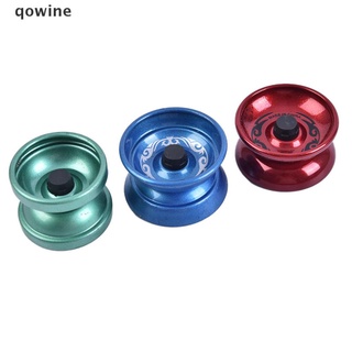 qowine 1pc profesional yoyo aleación de aluminio cuerda yo-yo rodamiento de bolas interesante juguete cl