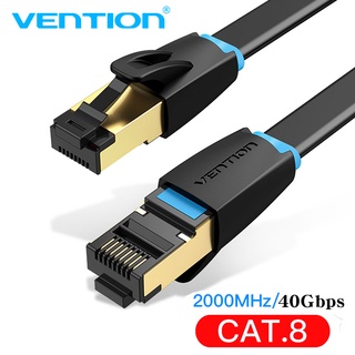 Vention Cat8 Cable Ethernet SFTP 40Gbps Super Velocidad RJ45 De Red Chapado En Oro Conector Para Router Módem