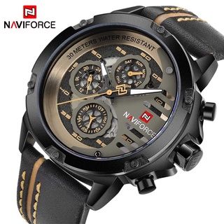 Naviforce - reloj de pulsera deportivo de cuarzo impermeable para hombre