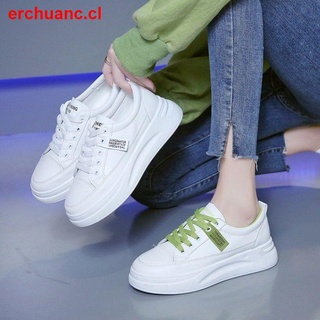 Poco Zapatos Blancos Mujeres Estudiantes Versión Coreana De La Salvaje 2021 Otoño Nueva Moda De Junta ins Harajuku Estilo Deportes Y Ocio Aumentar