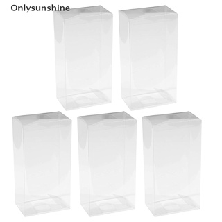 <Onlysunshine> 10 cajas transparentes para tartas, caja transparente, en forma de helado, cajas para fiesta