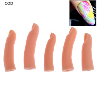 [COD] 5Pcs/set Nail Art Trainer Practice Training Finger Model Acrylic Gel Salon Tools HOT (1)