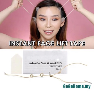 (Nuevo^_^40 piezas de cinta de elevación Facial Invisible V-Line Kit de parches adhesivos faciales delgados