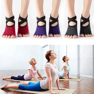 1 pza calcetines sin espalda para mujer/5 dedos/yoga/ballet/fitness/gimnasio