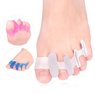 ❀ifashion1❀Silicone Toes Separators Bunion Corrector Straightener Foot Care Device