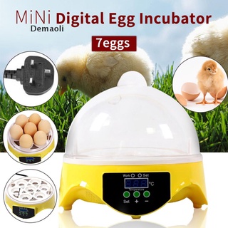[demaoli] 7 incubadora digital de huevos de pato de pollo incubadora automática de control de temperatura reino unido.