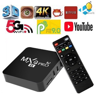 Caja De Tv Inteligente mxq Pro 5G 4k 4k Pro 5G 1GB/8GB Wifi Android 10.1 smart Tv Box (1)