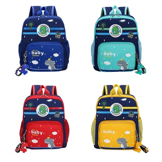 Children Backpack Cute Print Cartoon Dinosaur Boys Girls Toddler Schoolbag