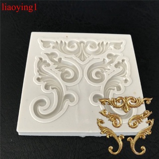 liaoying1 molde de silicona para confitería de chocolate en relieve 3d para decoración de cocina/herramientas de bricolaje