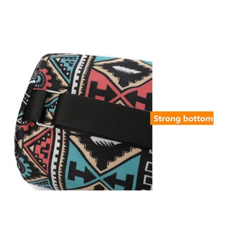 KALEN Yoga Mat Bag Carry Durable Canvas Floral Printed Yoga Backpack Adjustable Strap (8)
