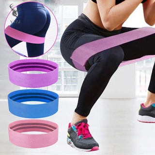 Y1zj bandas de resistencia de cadera Fitness Loop elástico ejercicio Yoga botín bandas antideslizantes