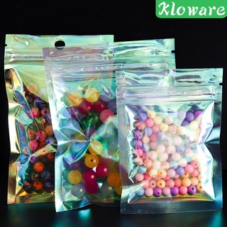 [KLOWARE] 100 bolsas de bolsas de alimentos contenedor especias collar joyería embalaje almacenamiento (1)
