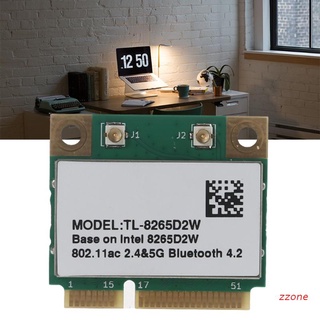 Zzz 8265HMW 8265D2W 8265 Pci-e tarjeta Wifi G/5Ghz ac 867Mbps Bluetooth-compat (1)