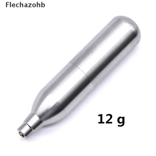 [flechazohb] adaptador de cilindro de gas recargable de acero inoxidable recargable de 12 g cartucho de co2 caliente (1)