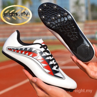 Ocho hombres pista zapatos de campo ligero picos zapatos atleta correr suave seguimiento zapatos de entrenamiento para hombre pico zapatillas de deporte 35-45 oy8a