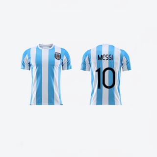 unisex tops jersey de fútbol argentina messi camiseta de fútbol jersey más el tamaño de alta calidad tee regalo america's cup