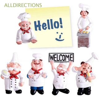 Calcomanías decorativas 3d De dibujos animados allalls Para Chef De cocina