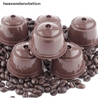 [heavendenotation] 3 piezas cápsula de café reutilizable filtro taza para dolce gusto tapas recargables