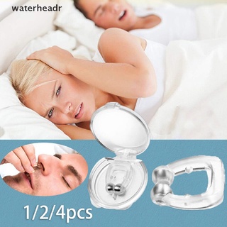 (waterheadr) nuevo mini ronquido detener antirronquidos apnea sueño ayuda dormir nariz clip en venta