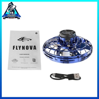 SPINNER Flynova FXQ-01 Mini patineta De Dedo con rodamientos LED/Fidget/espinillas De giro/giroscopio/giratorio/Drone/Autismo/ansedad