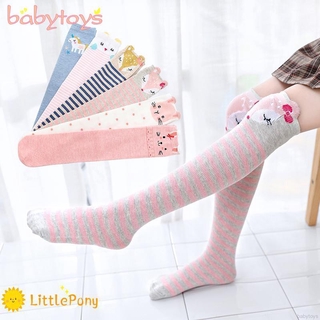 3-12Y niños de dibujos animados lindo calcetines de Animal bebé calcetines de rodilla alta pierna larga lindo calcetines niña niños calcetines