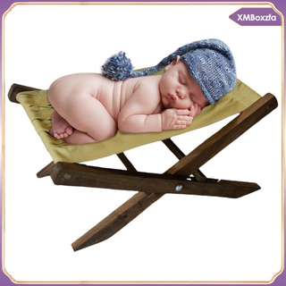 1pc pequeño de madera bebé foto props cubierta silla posando cama infantil fotografia