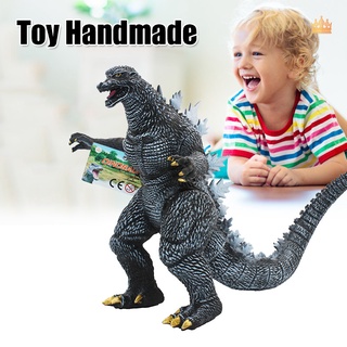 Simulación Godzilla animación juguete realista de aspecto vinilo adorno 28cm dinosaurio figura monstruos modelo decoración regalo