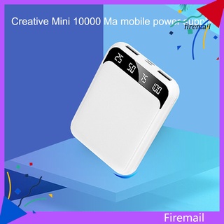 Firemail 10000mAh carga rápida batería externa Powerbank portátil Powerbank para Smartphone (1)