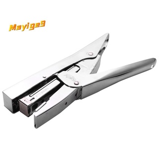 Durable Metal Heavy Duty Paper Plier Stapler Desktop Stationery Office Supplies (1)