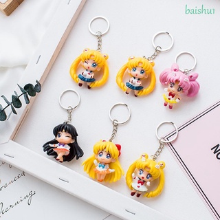 Llavero creativo baishu1 Cosplay Mars Jupiter Venus Mercury Sailor Moon/Anime/llavero Sailor Moon