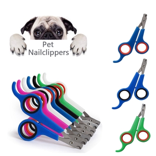 mxbeauty cortador de uñas pinzas de garra perro suministros tijeras de aseo de acero inoxidable trimmer animal gato sharp mascota producto/multicolor (9)