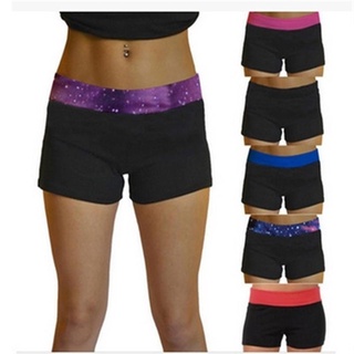 Pantalones cortos casuales de color caramelo Para mujer/correr/deportes
