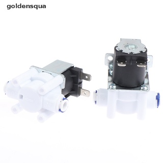 [goldensqua] 12V Solenoid Valve Normal Closed 1/4" Hose Pipe Quick Conntection RO Water .