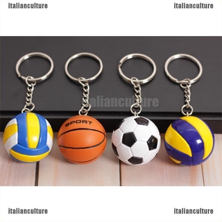 Llavero deportivo Itali 3D/baloncesto/voleibol/fútbol/joyería/regalo (5)