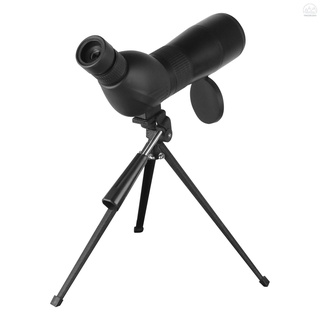 Beileshi Spotting Scope con trípode HD Monocular portátil 15X-45X Zoom ocular recto o en ángulo para la observación de aves, observación de estrellas y caza