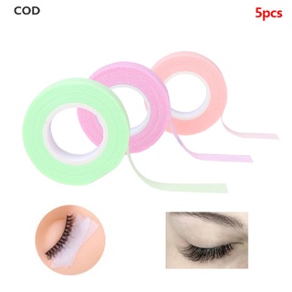 [COD] 5pcs Breathable Grafted Eyelash Isolation Tape Sensitive Resistant Eye Pad Roll HOT