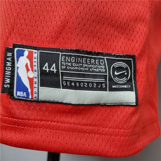 Camiseta de baloncesto de la NBA Jordan #23 Chicago Bulls rojo chaleco versión jugador (6)