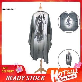 Han_ Adults Printed Anti-static Salon Barber Hairdressing Apron Haircut Gown Cape
