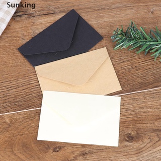 [Empañar] 20 sobres de papel artesanal vintage estilo europeo sobre para oficina, escuela