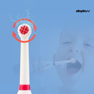 nuevo aby 1 juego de cepillo de dientes eléctrico con cabezales de repuesto cuidado oral impermeable adultos niños limpieza automática cepillo de dientes para cuidado dental (9)