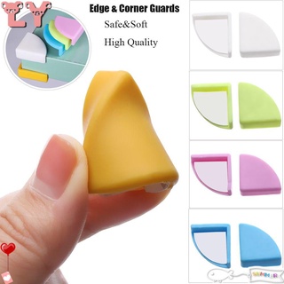 LY 4pcs Soft Corner Guards Baby Table Corner Protector Edge Protection Desk Children Safety Kids Security Anticollision Strip/Multicolor