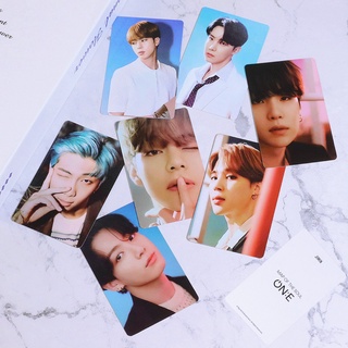7pcs/set KPOP BTS Hybe Museum Photo Cards Ticket Card ONE Concept Collection Card V JUNGKOOK JIMIN