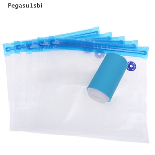 [Pegasu1sbi] Mini Automatic Compression Vacuum Sealer Electric Air Pump+ 5X Food Storage Bag Hot (3)