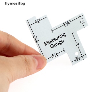 calibre de medición de costura de precisión fybg de metal para sastre regla de costura.