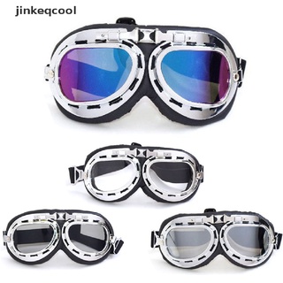 [jinkeqcool] gafas de motocicleta retro gafas vintage moto classic gafas para harley pilot hot